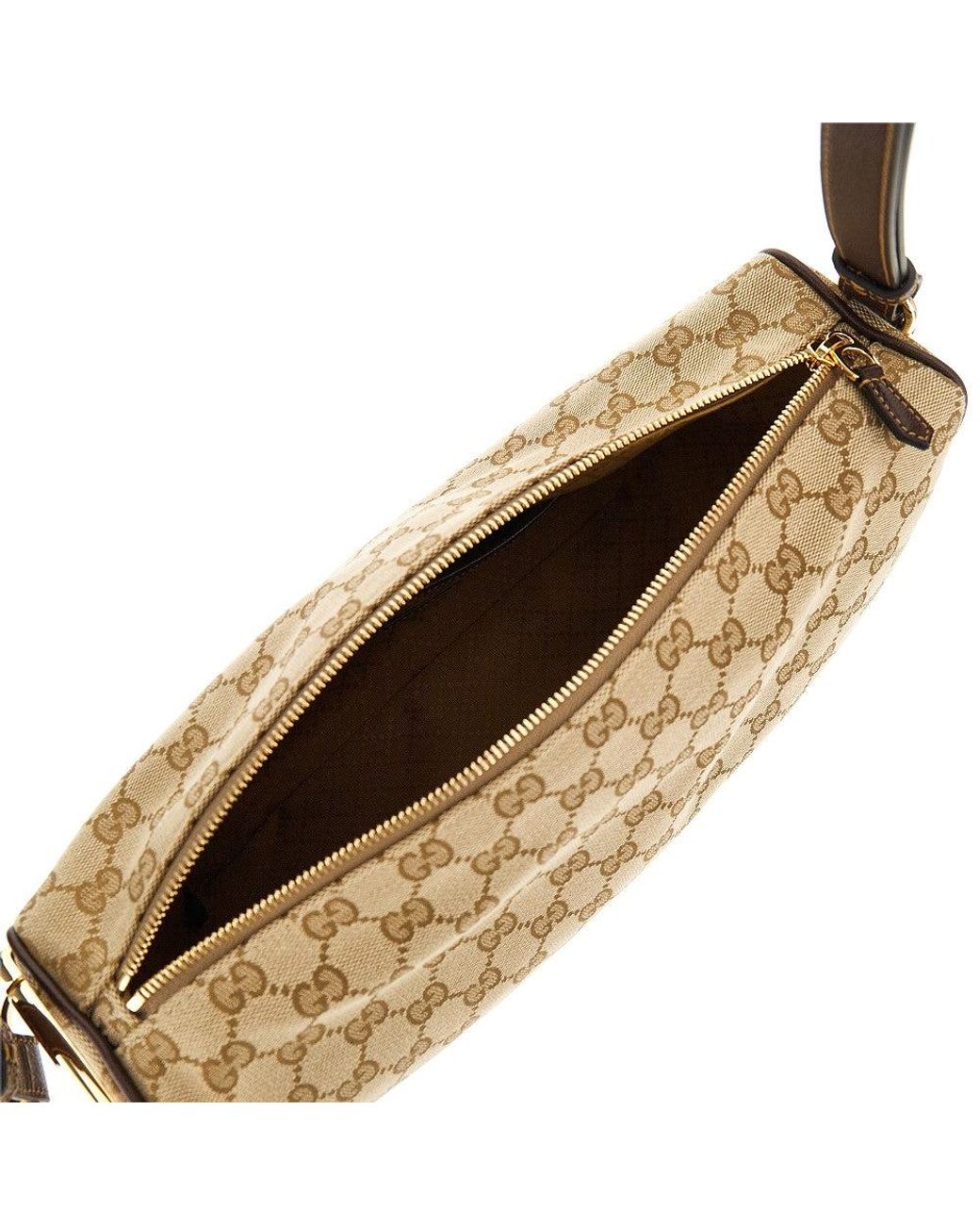 Gucci Metallic Medium Half Horsebit' Bag