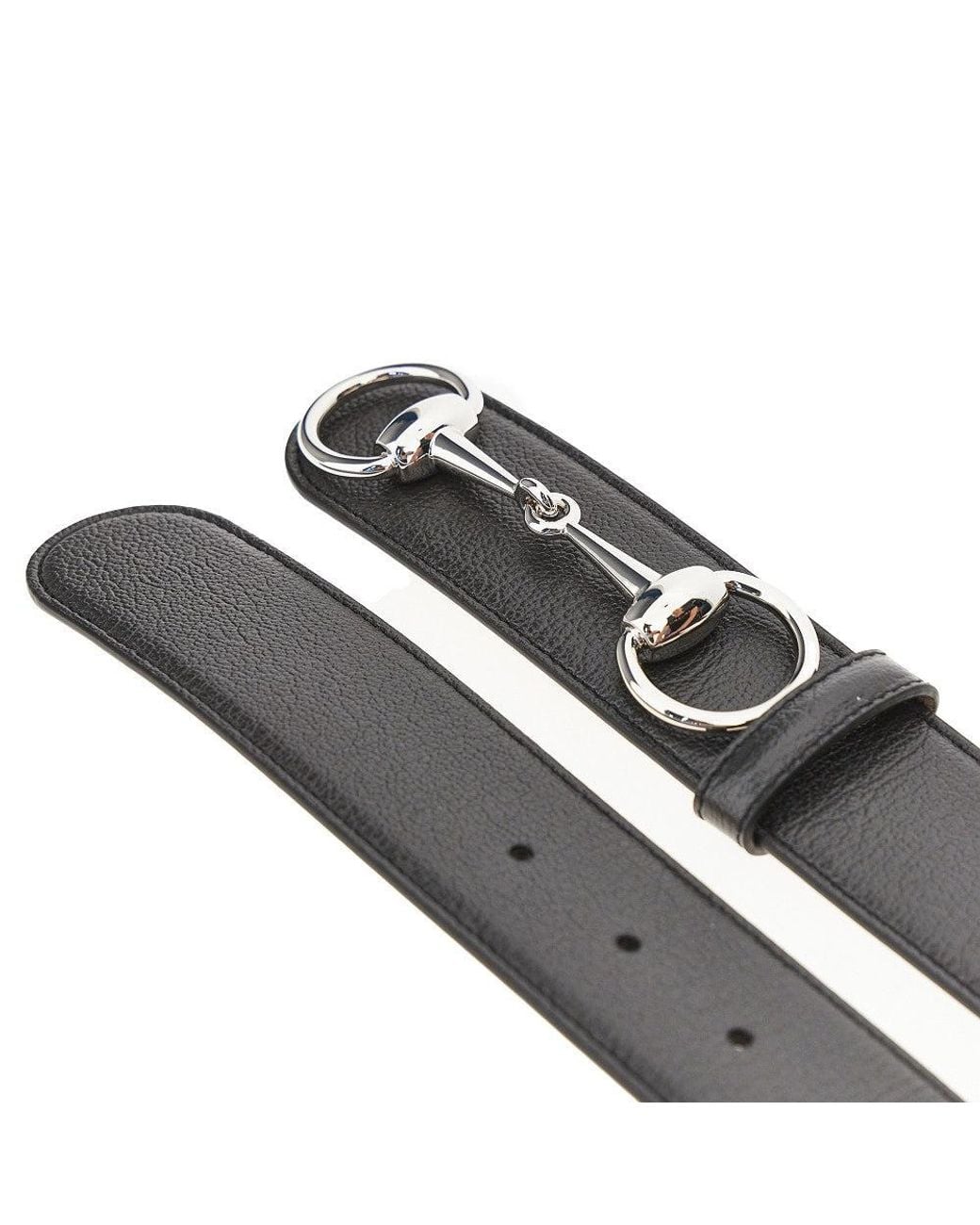 Gucci Multicolor Horsebit 1955' Leather Belt for men
