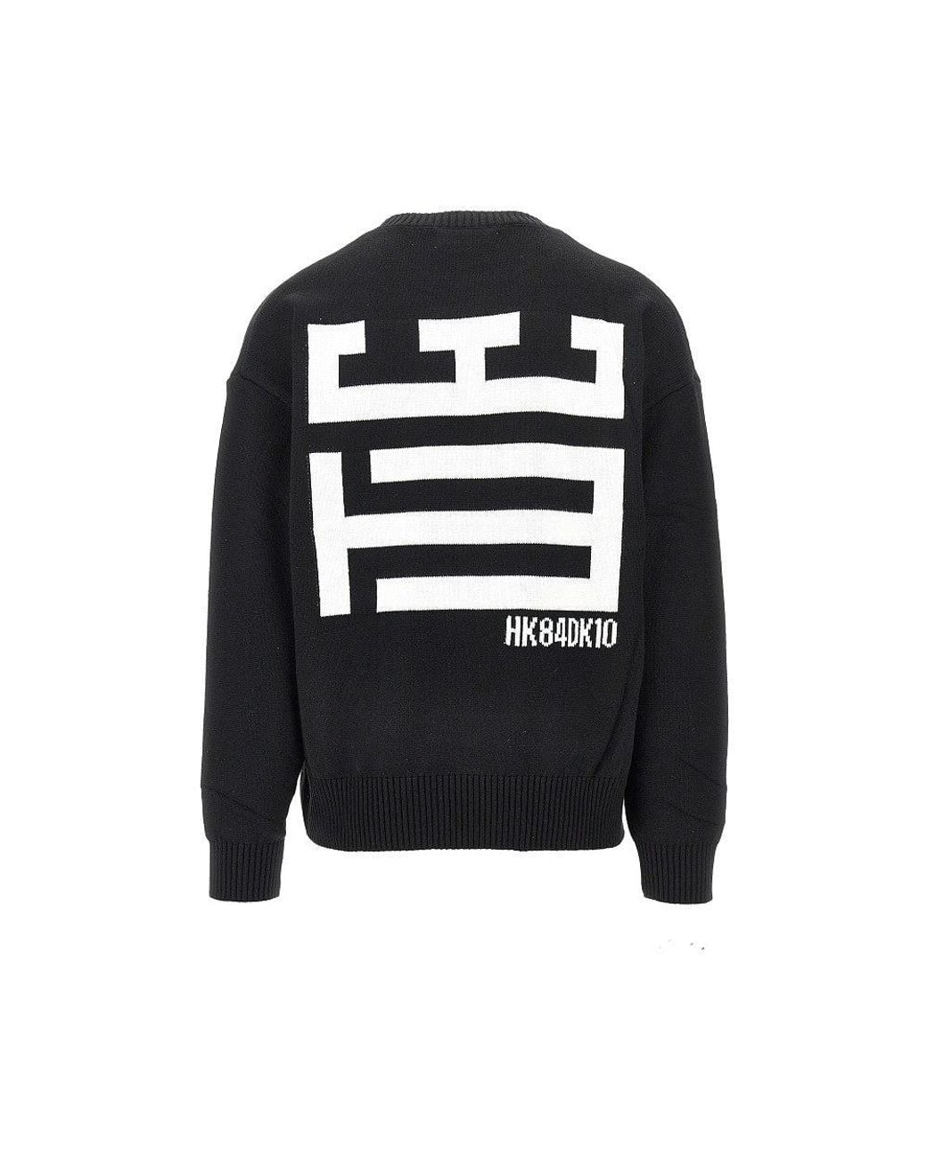 Woodbird Black 'Wbkurt' Cotton-Blend Sweater for men