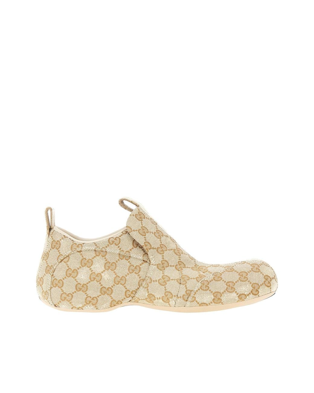 Gucci Natural 'Drip' Gg Canvas Sneakers for men