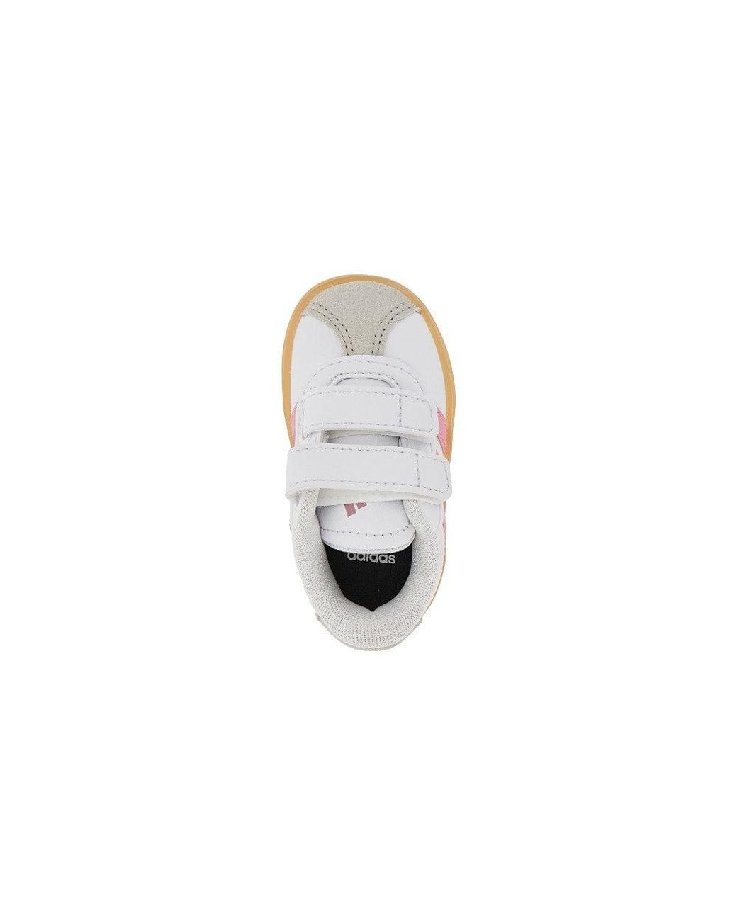 Adidas Originals White 'Vl Court 3.0' Leather Sneakers Kids