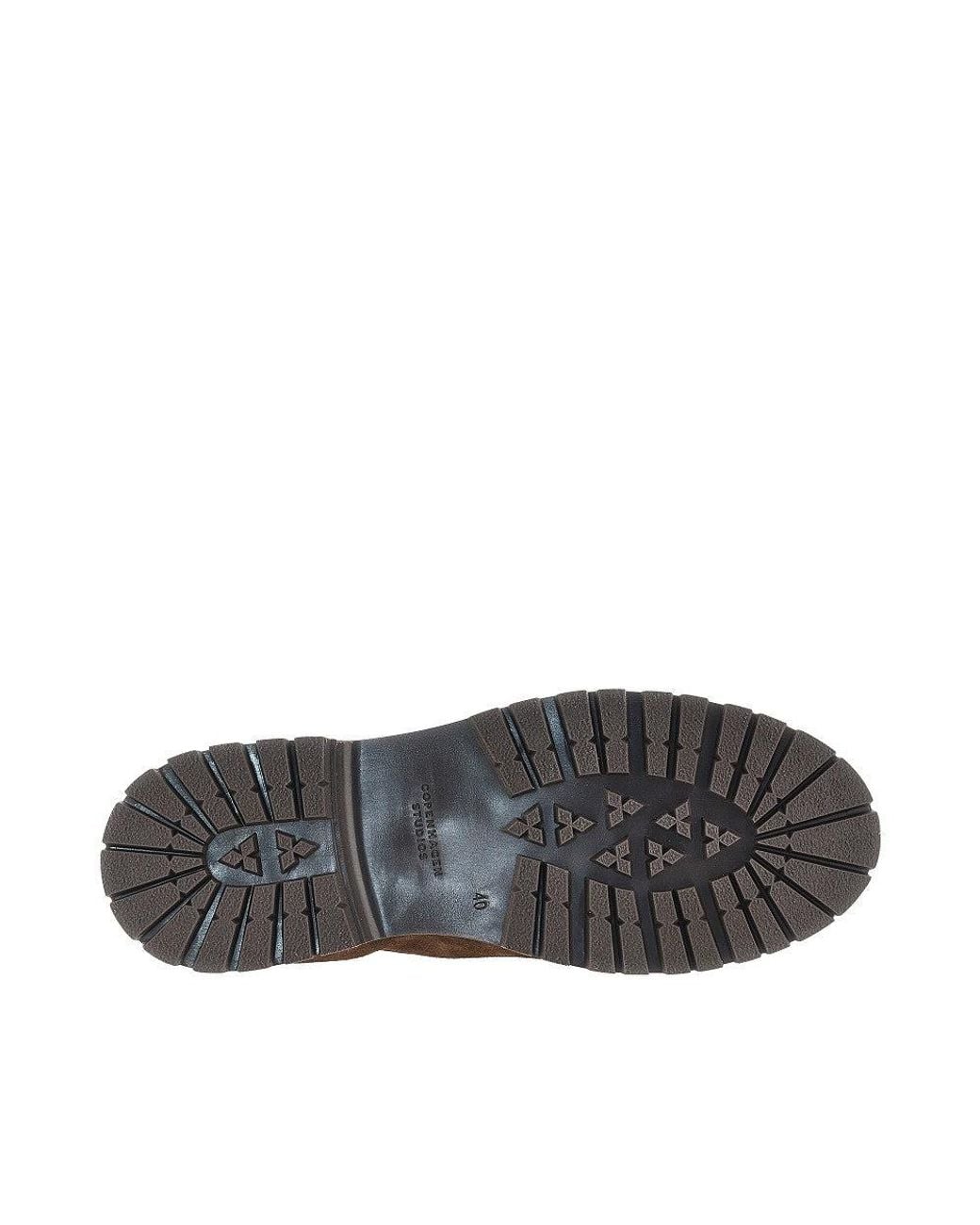 COPENHAGEN Brown Suede Leather Loafers for men