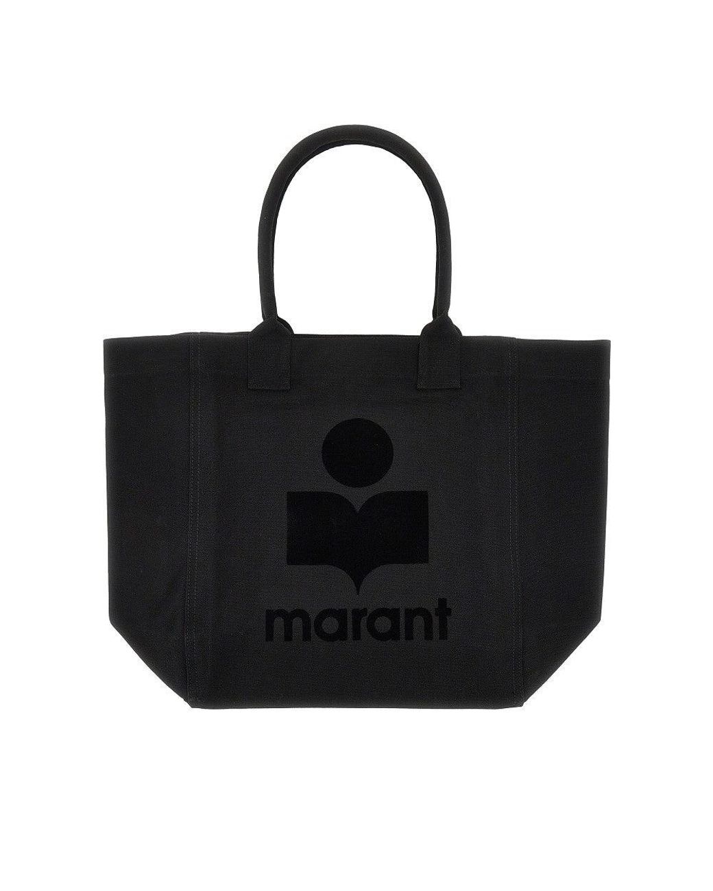 Isabel Marant Black 'Yenky' Canvas Tote Bag