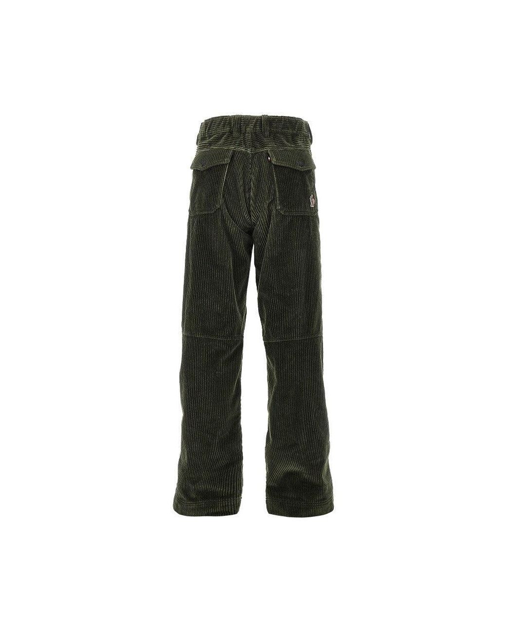 Moncler Black Après-Ski Corduroy Pants for men