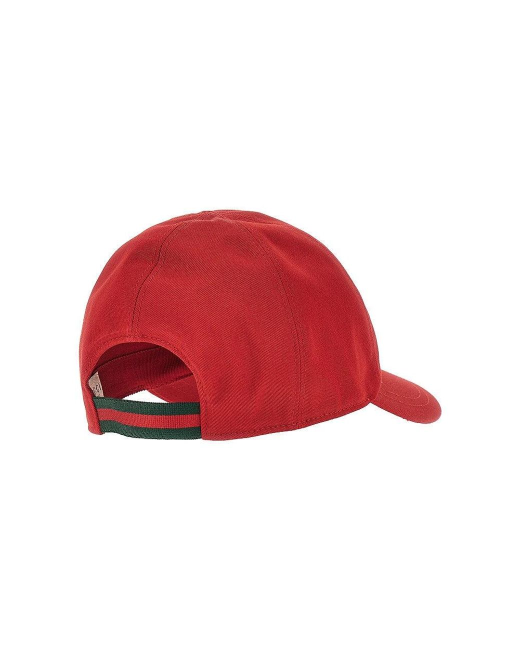 Cappello Baseball di Gucci in Red da Uomo