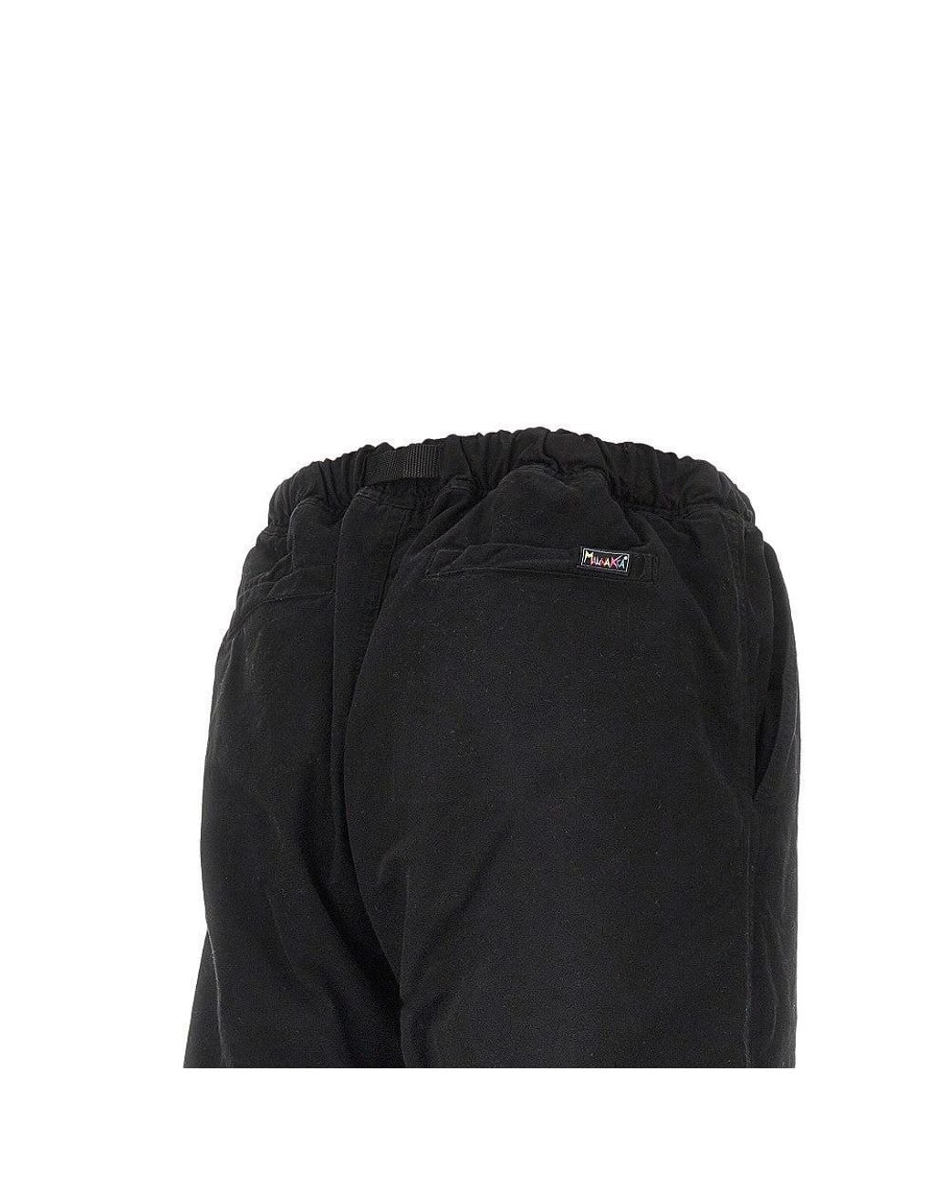 Mauna Kea Black Cotton Canvas Pants for men
