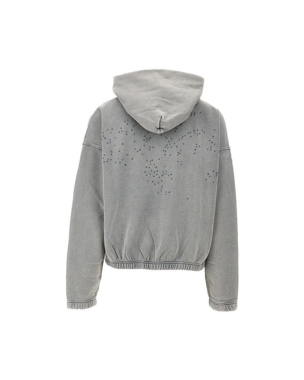 Satisfy Gray Mothtech Hoodie for men