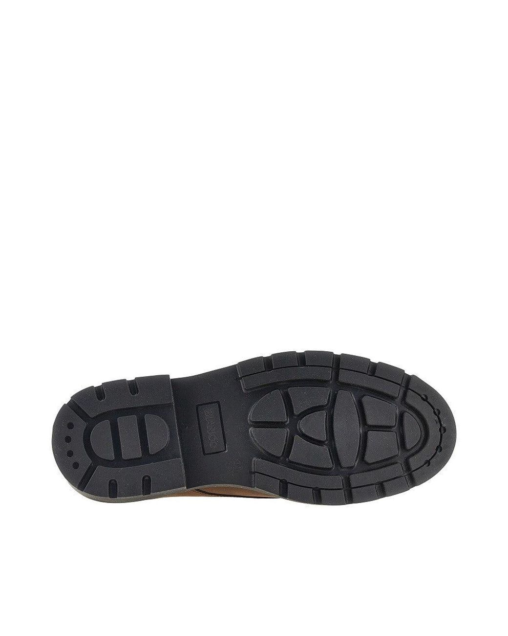 Bianco Brown Leather Lace-Up Shoes With Vintage Effect for men