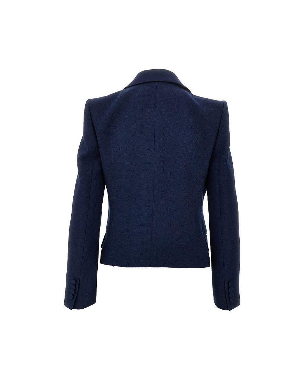ジャケット Valentino Blue viscose jacket with bow Viscose Jacket With Bow for Woman in Provence Blue