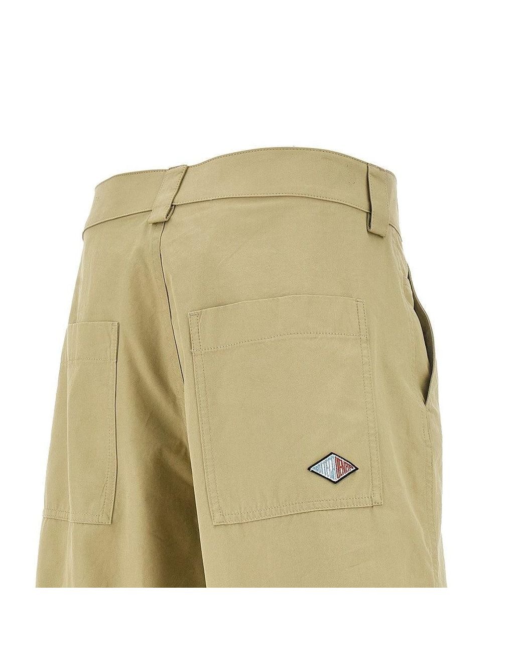 Bottega Veneta Natural Cotton Twill Shorts for men
