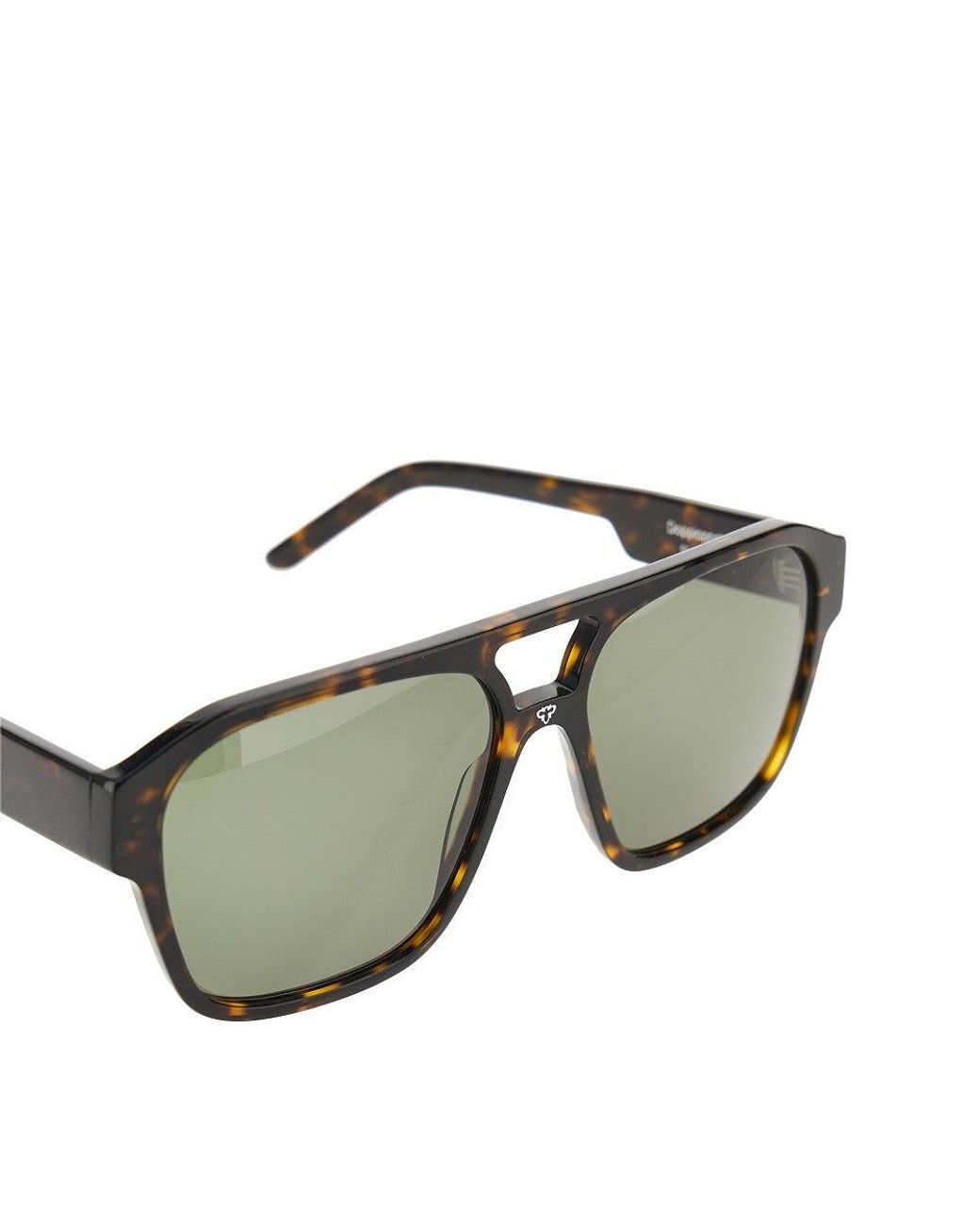Facehide Green Face. Hide 'Doppioponte' Sunglasses for men