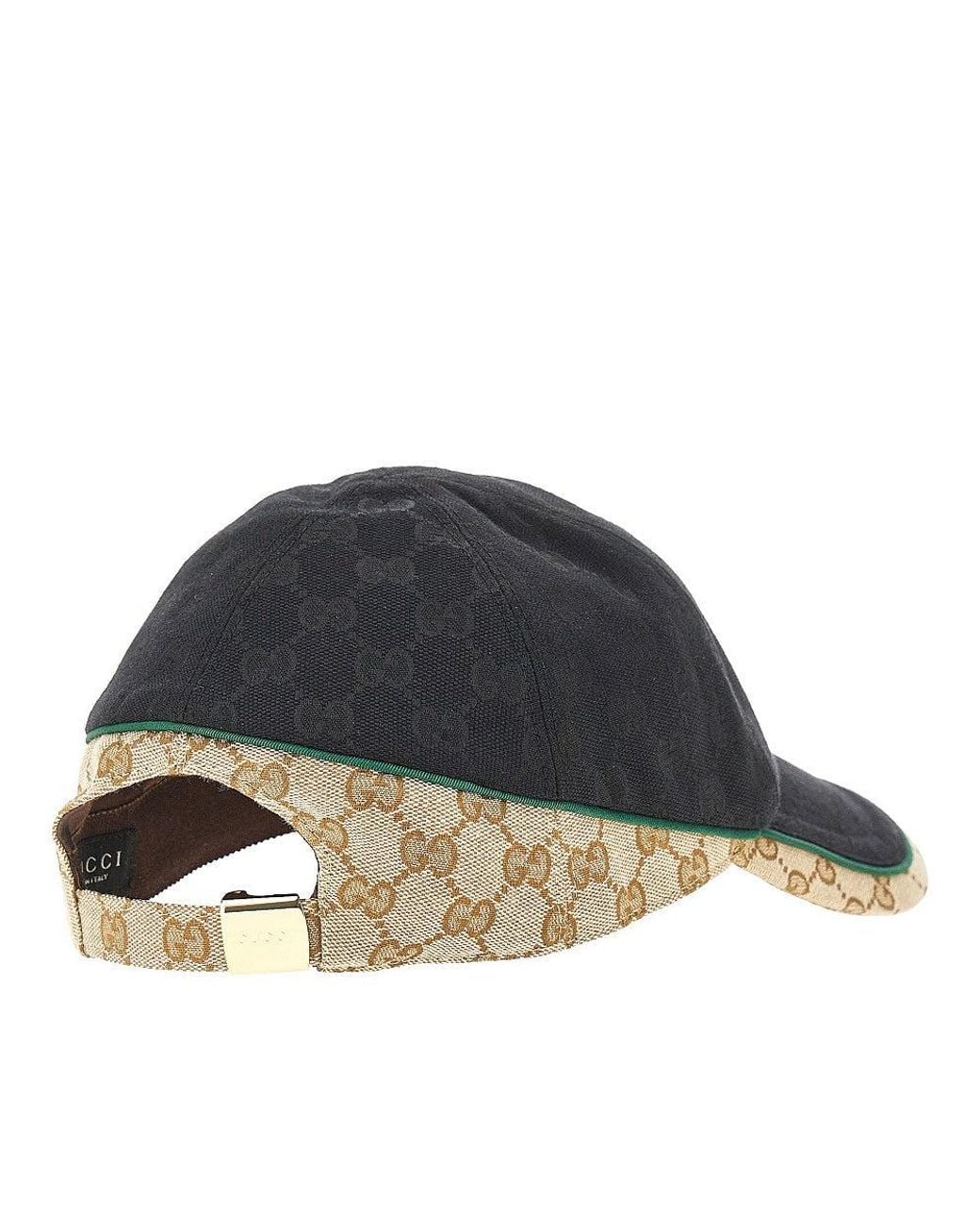 Gucci Gray Gg Canvas Baseball Cap for men