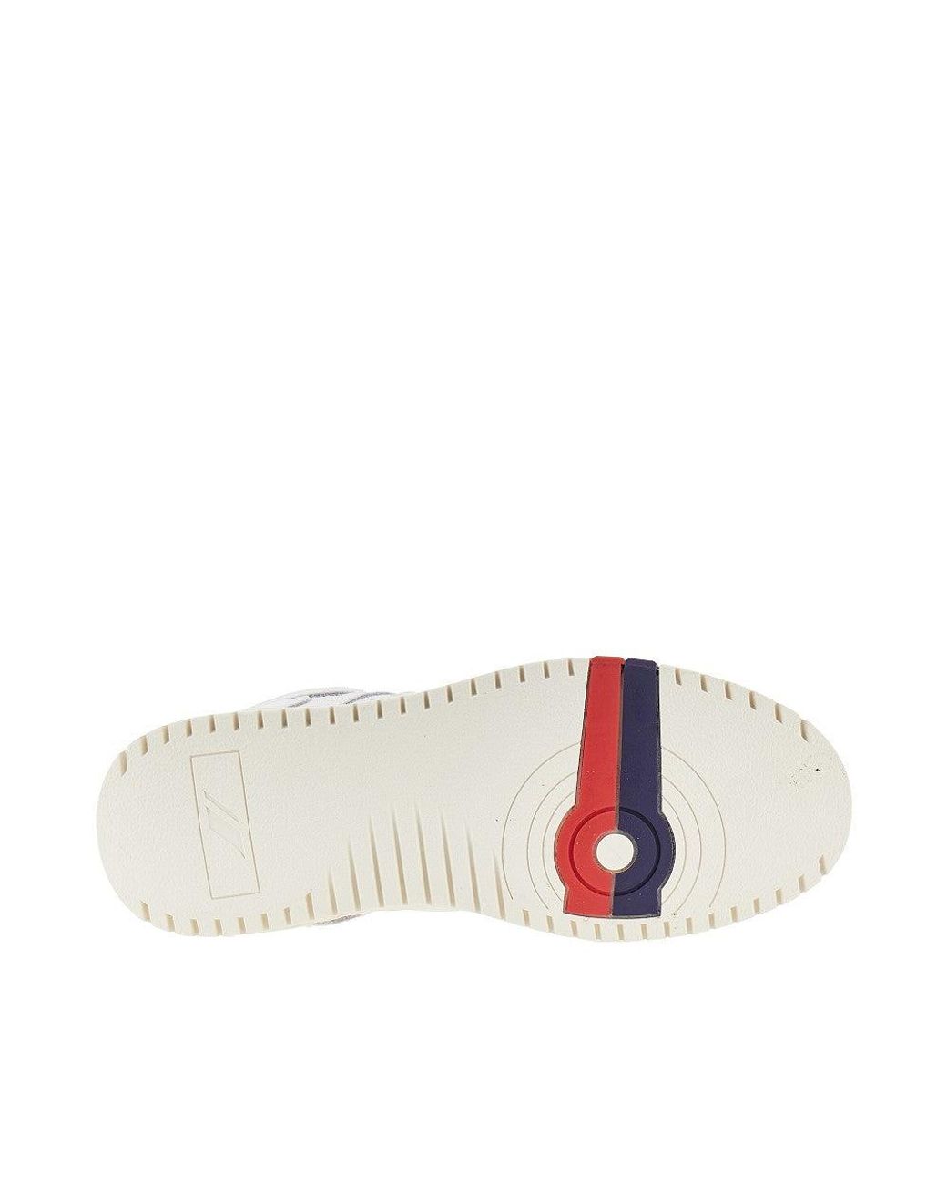 Pro Keds White 'Sky' Leather Sneakers