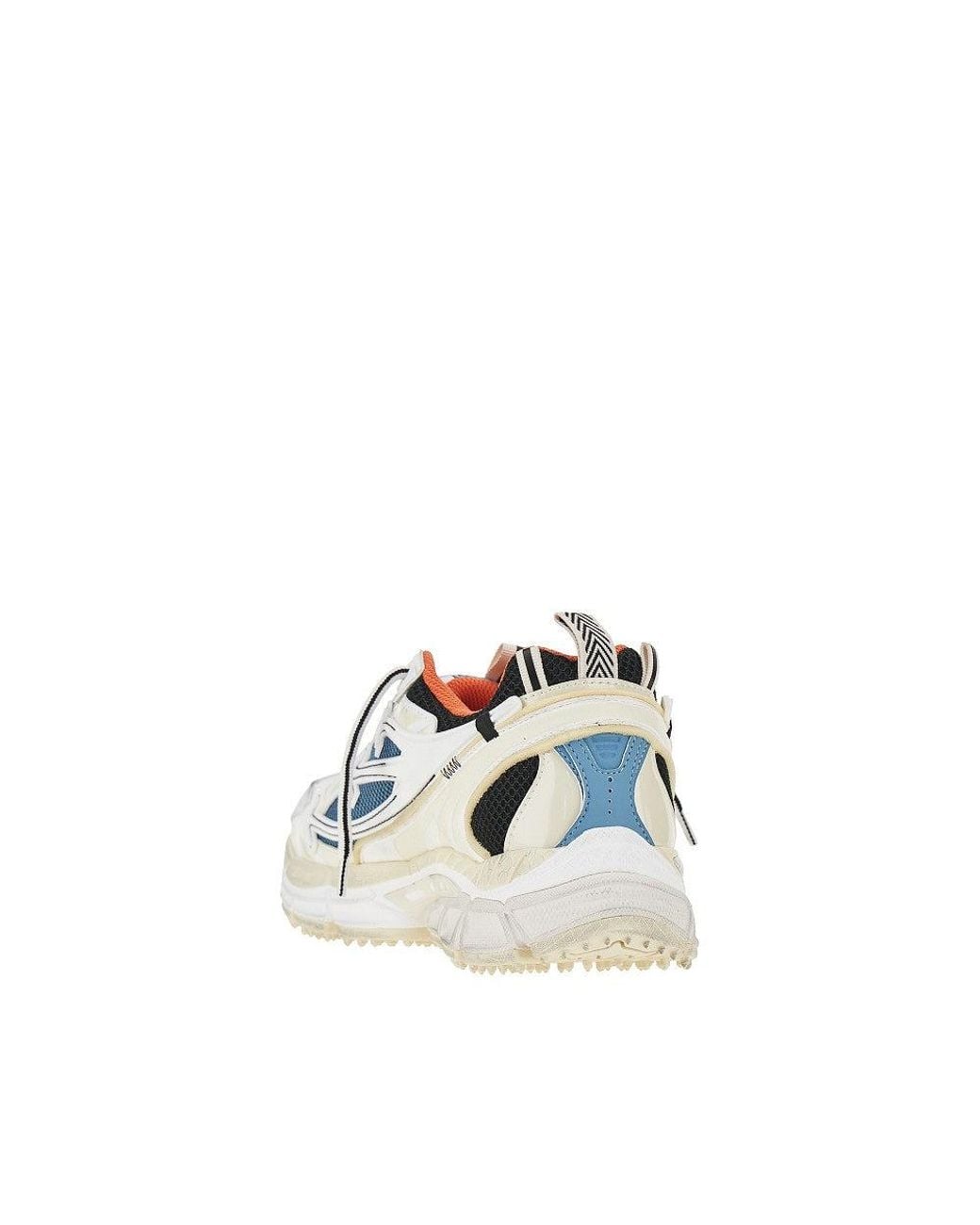 Off-White c/o Virgil Abloh Blue Worn Out Effect 'Be Right Back' Sneakers for men