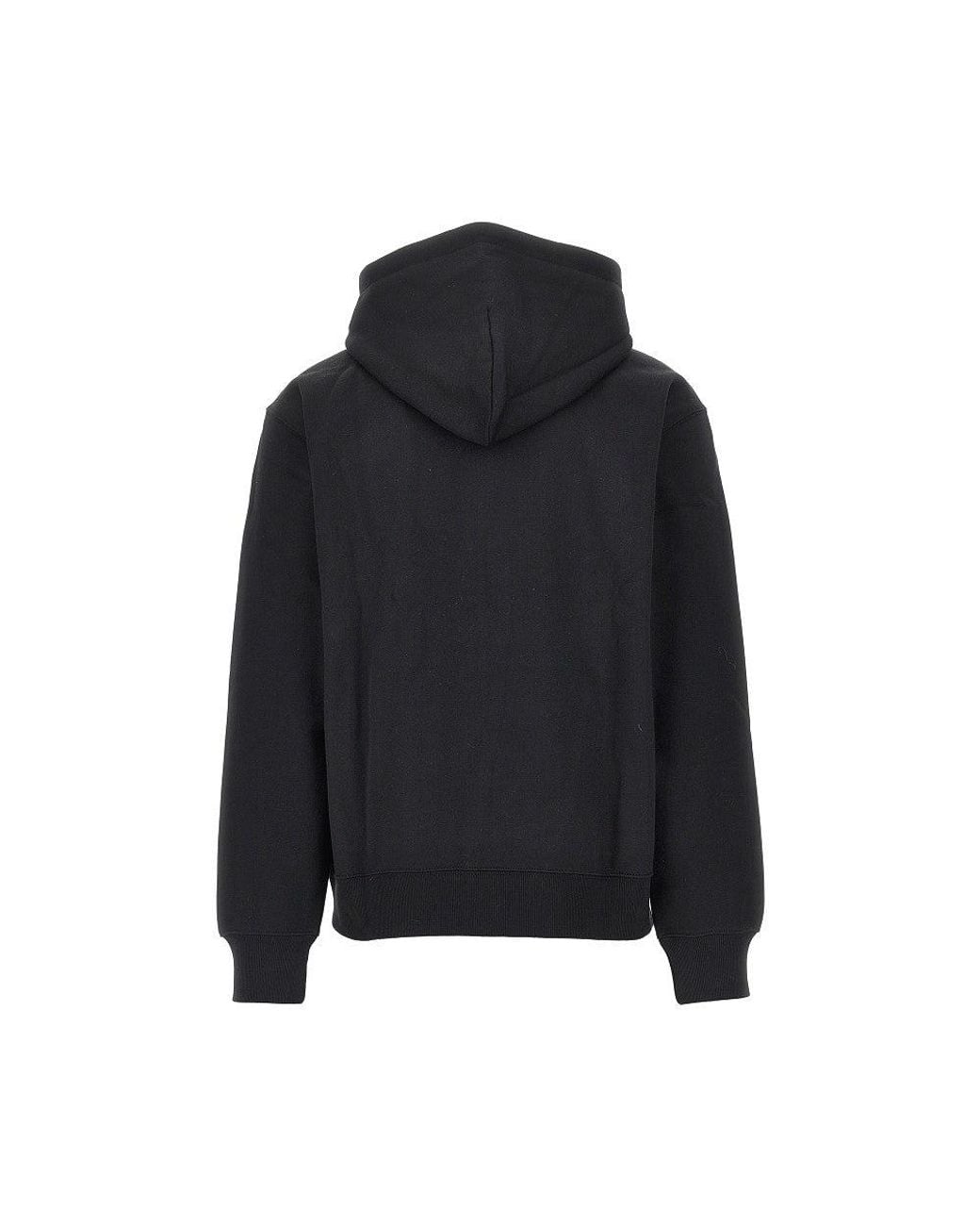 Carhartt Black Felpa Full-Zip 'Mack' for men