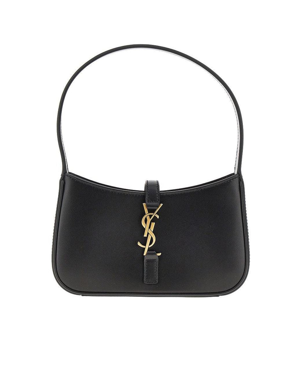 Saint Laurent Black 'Le 5 À 7' Leather Mini Bag
