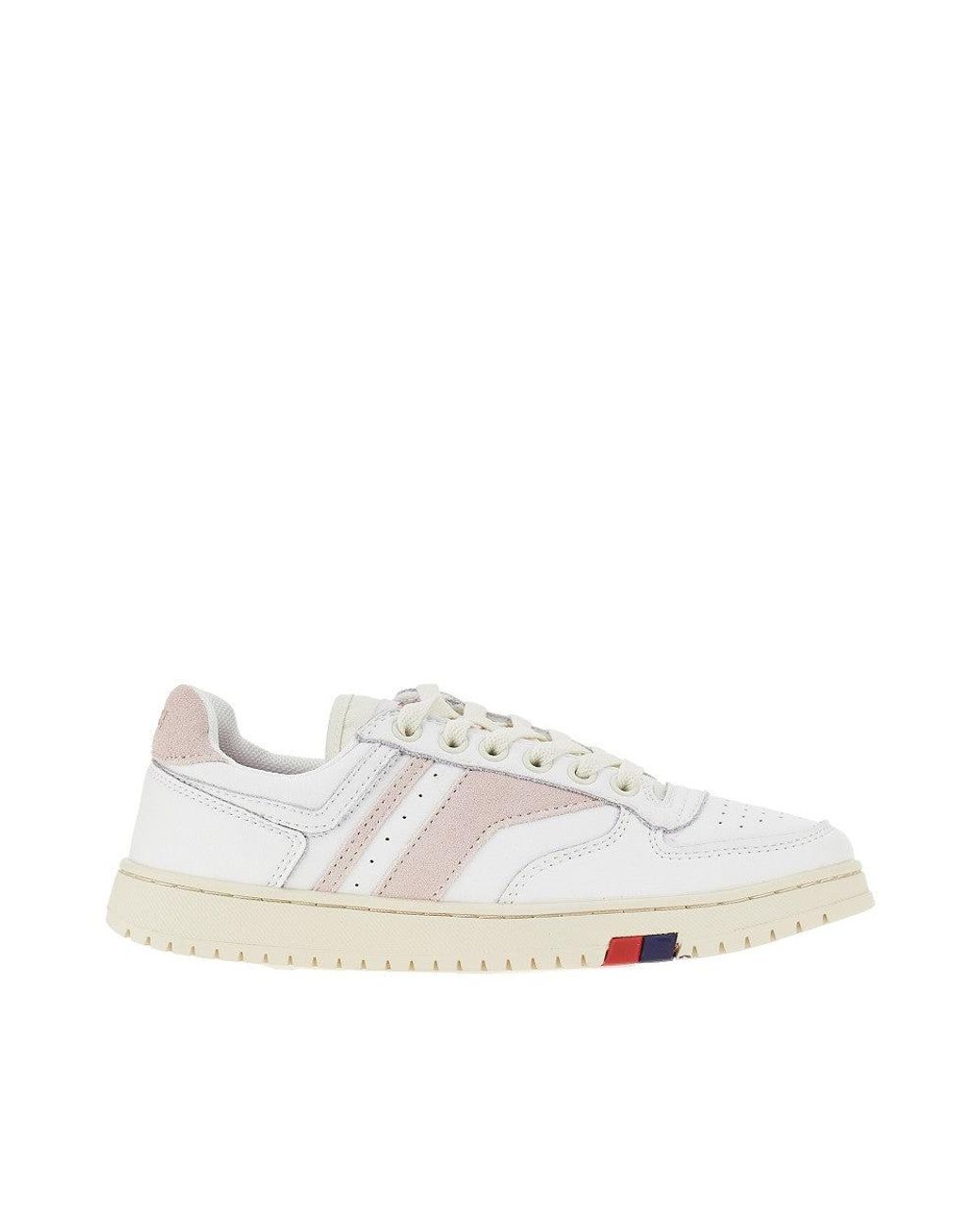Pro Keds White 'Sky' Leather Sneakers