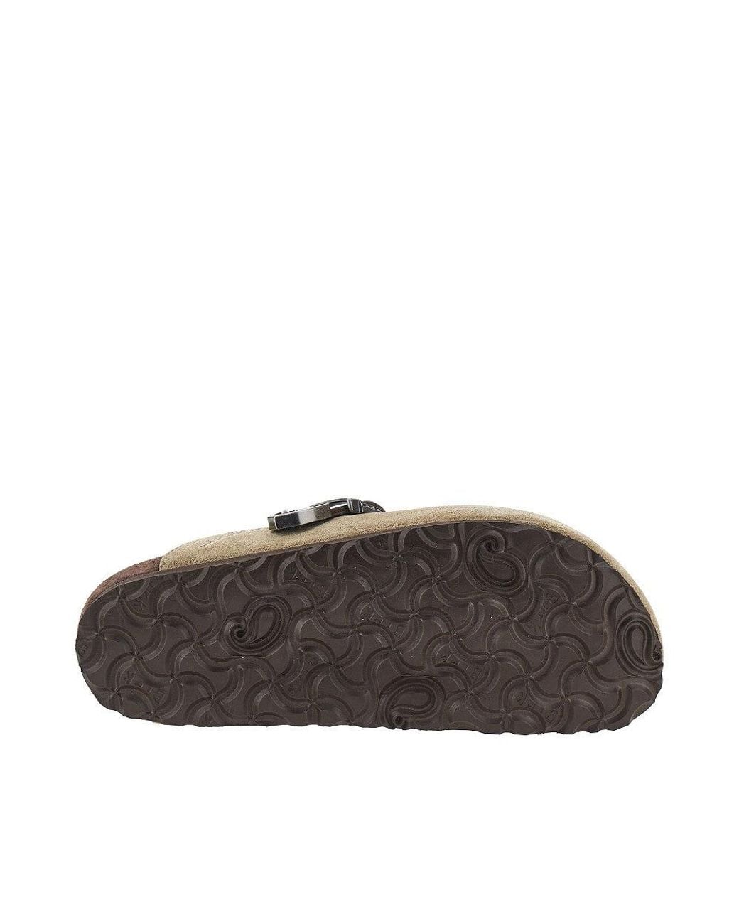 Etro Brown Birkenstock By 'Boston' Mules