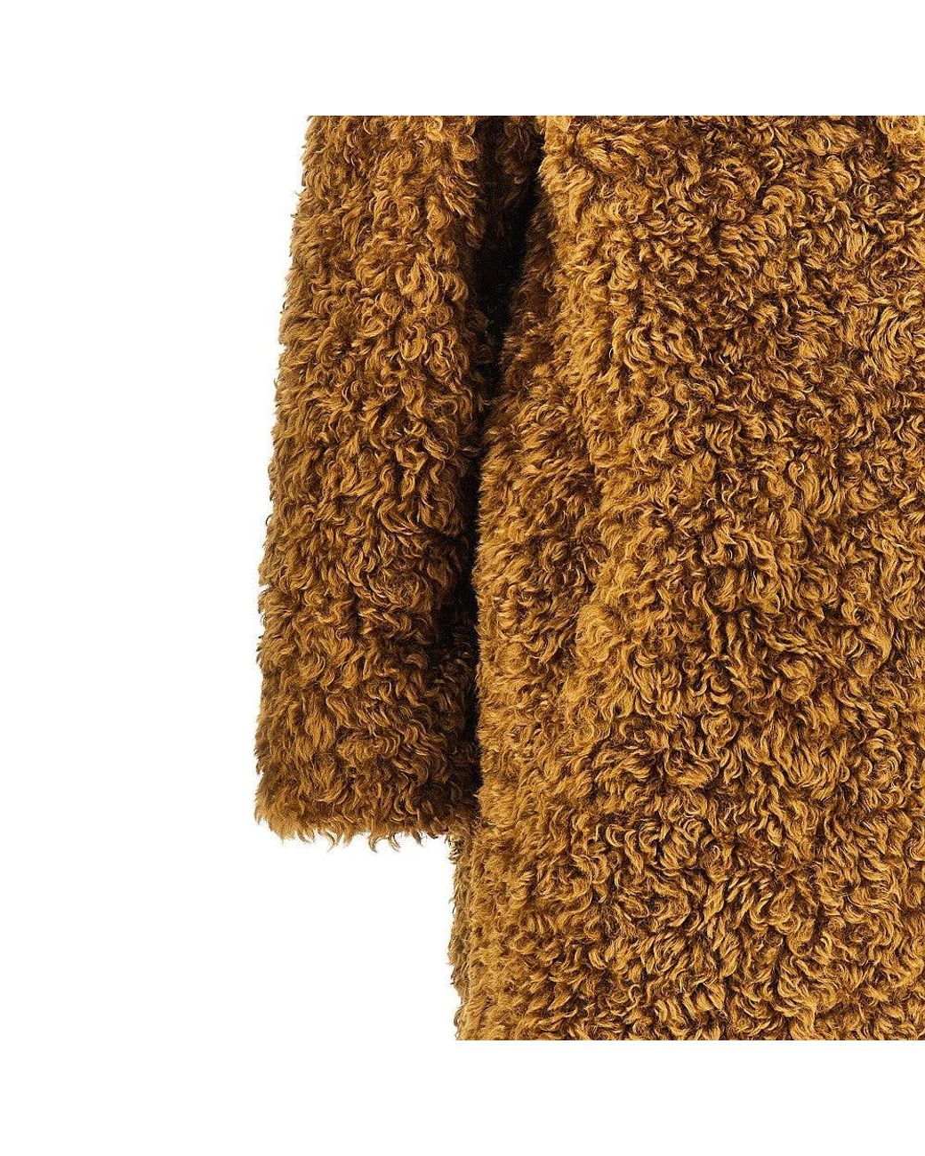 Stand Studio Brown 'Camille' Faux Fur Coat