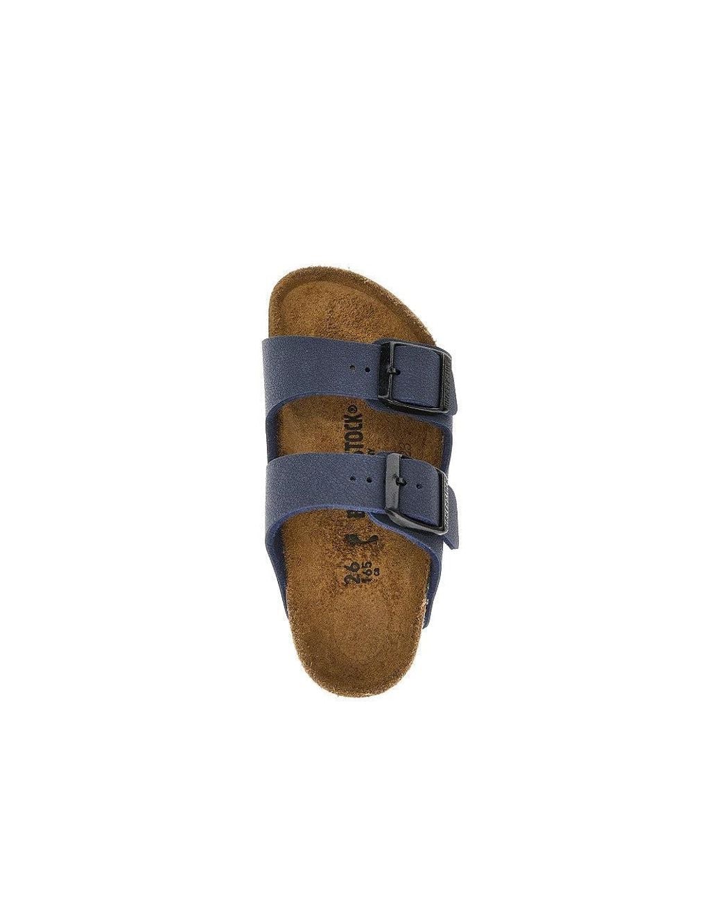 Birkenstock Blue Birko-Flor Nubuck 'Arizona' Sandals Kids for men