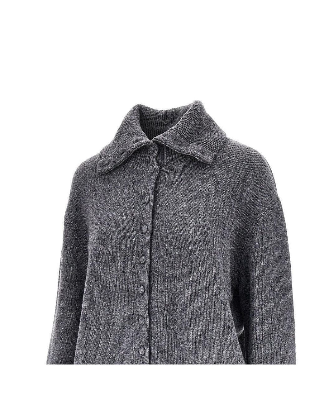 Lisa Yang Gray 'Denie' Cashmere Cardigan