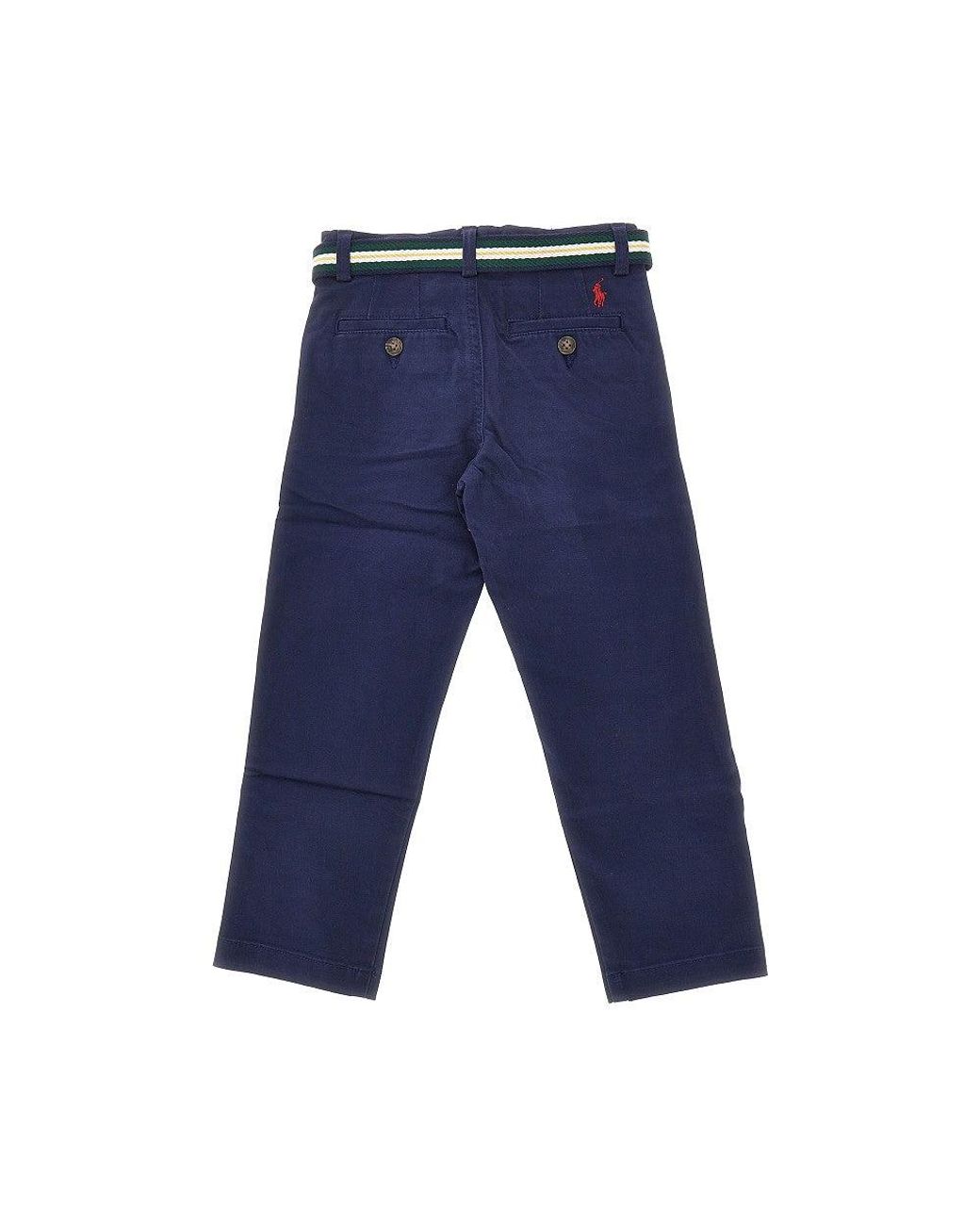 Ralph Lauren Blue Flex Abrasion Twill Pants for men