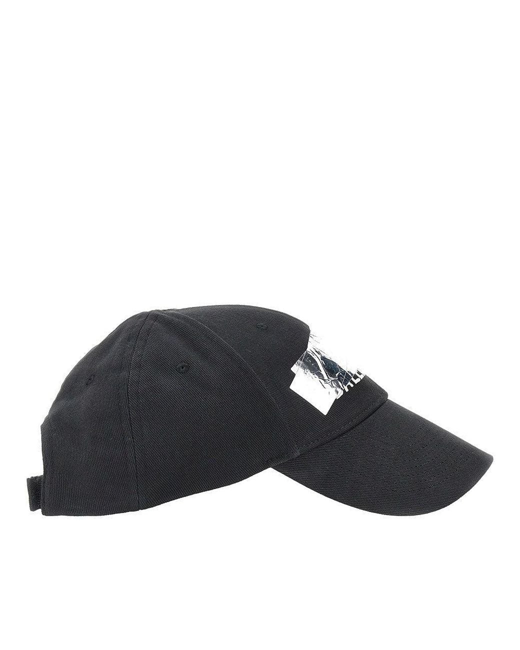Balenciaga Black Tape Baseball Cap for men