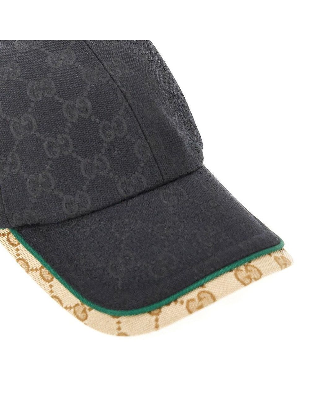 Gucci Gray Gg Canvas Baseball Cap for men