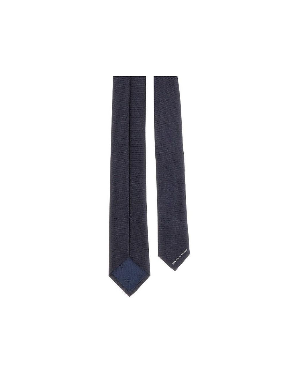 Emporio Armani Blue Silk Tie for men