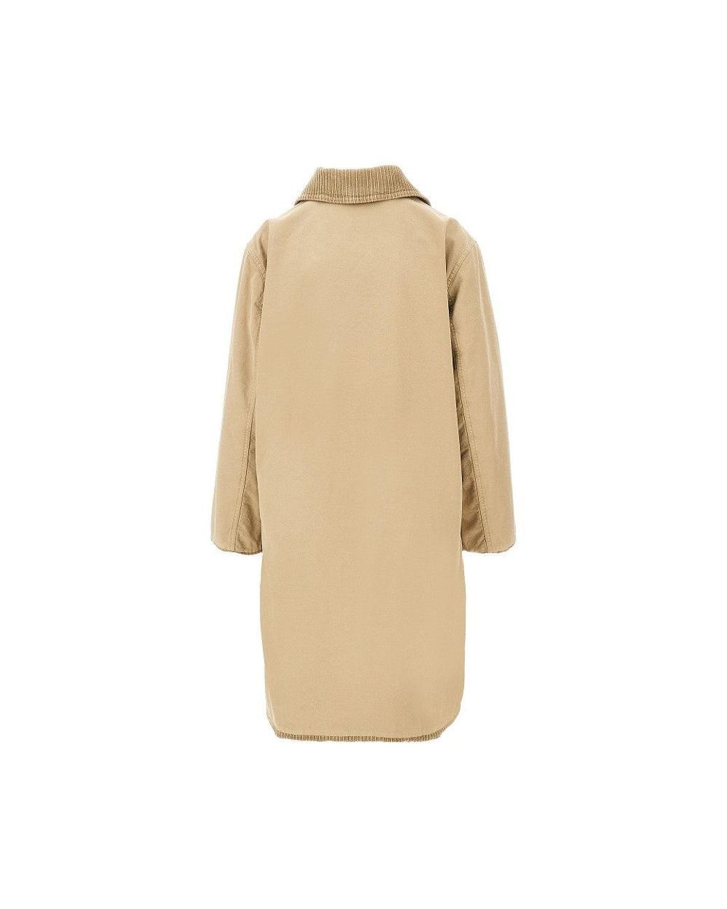 The Row Natural 'Etoli' Reversible Cotton Coat