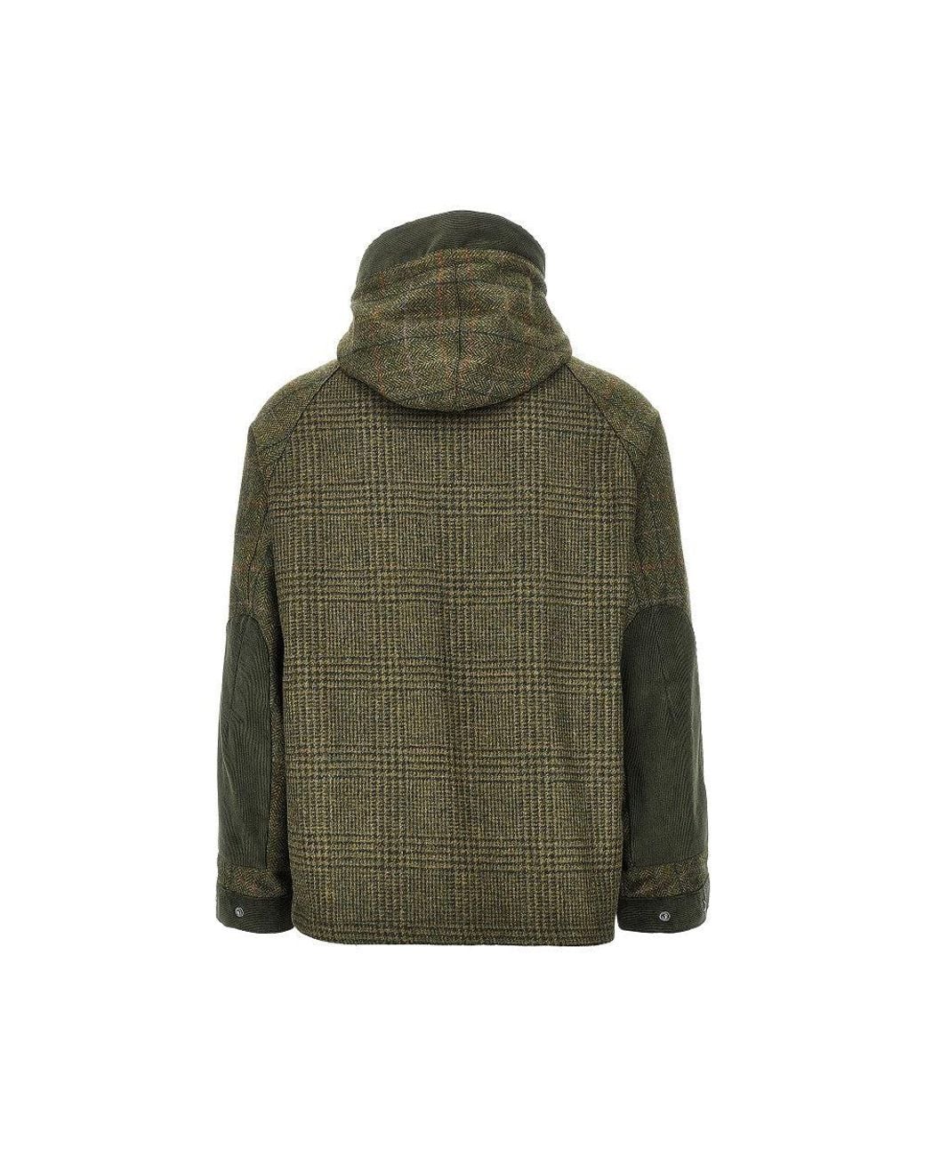 Barbour X Norbit Green Wool Jacket for men