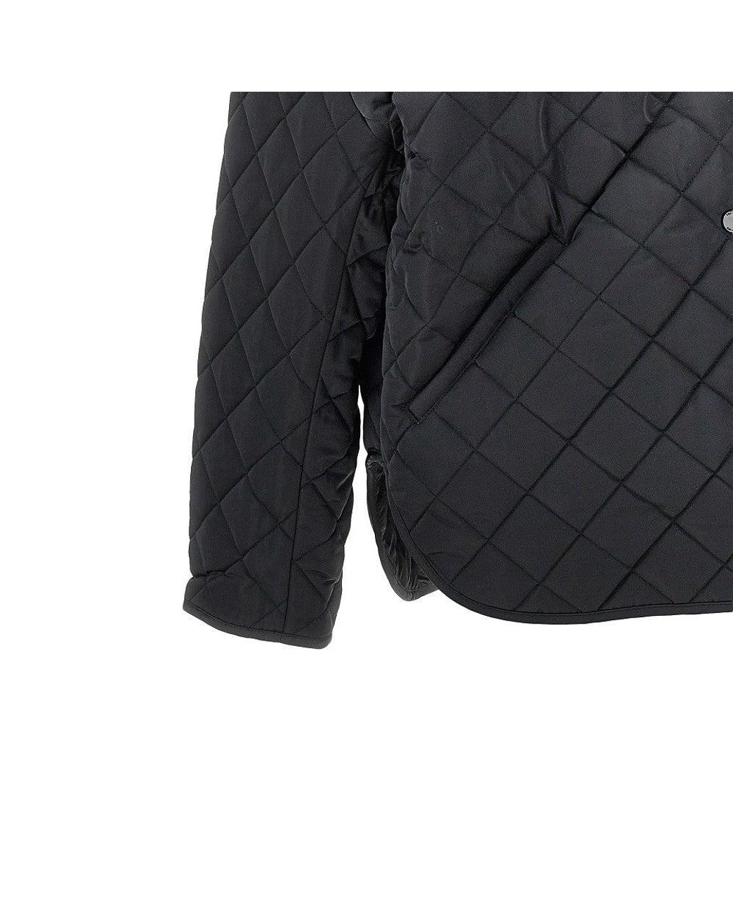 Totême Black Quilted Oversized Jacket