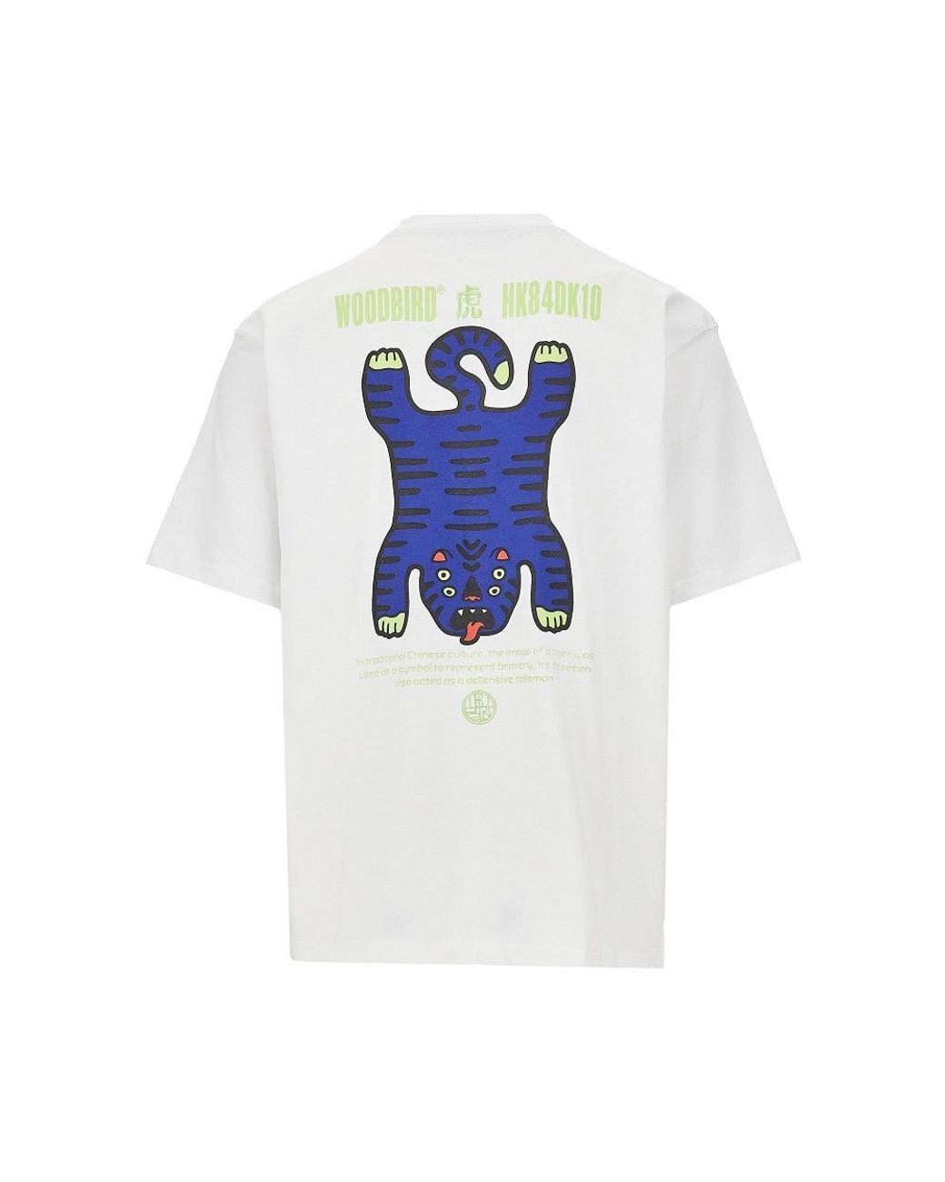 Woodbird White 'Wbbaine Tiger' T-Shirt for men