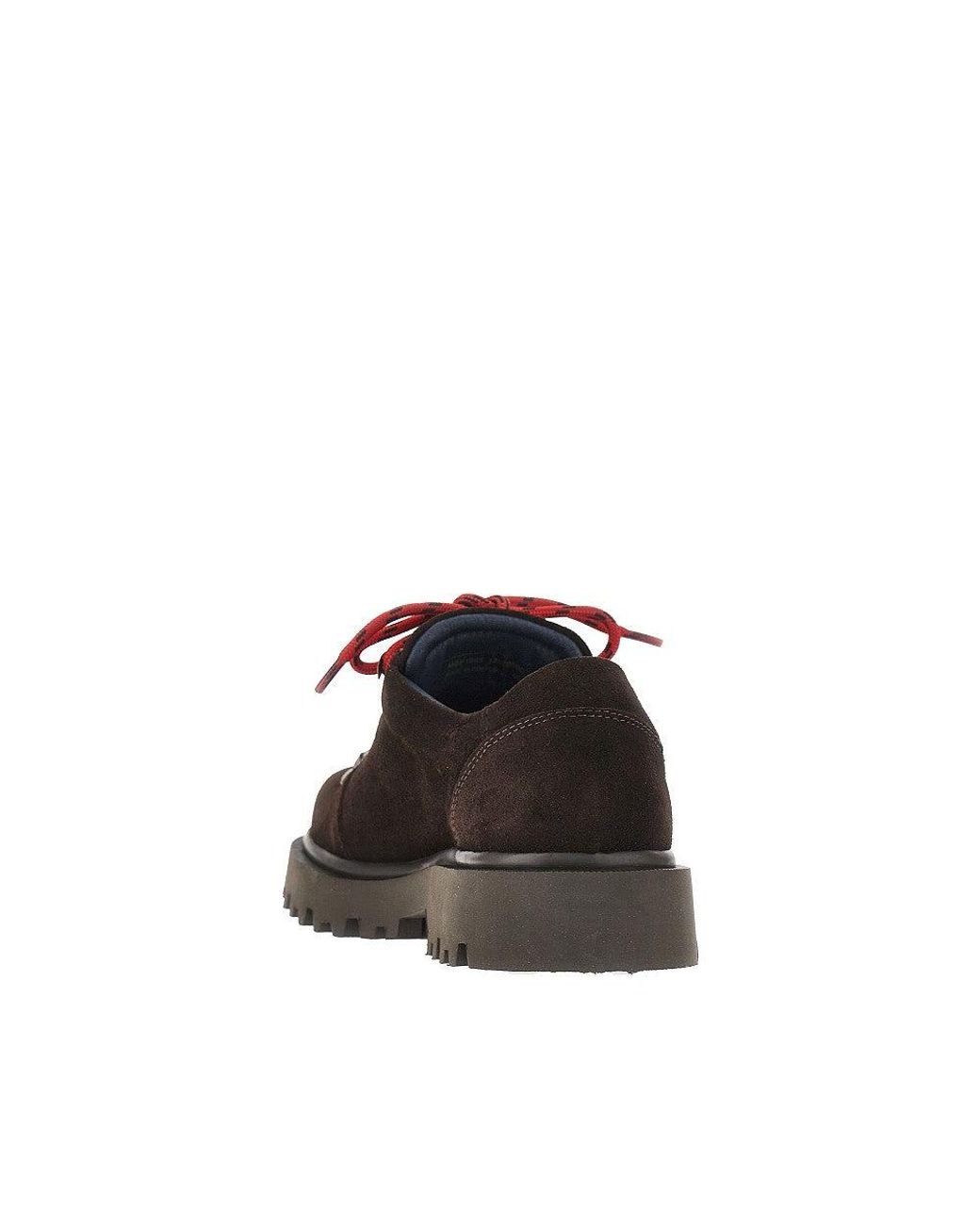 Bianco Brown Suede Leather 'Biadenali' Shoes for men