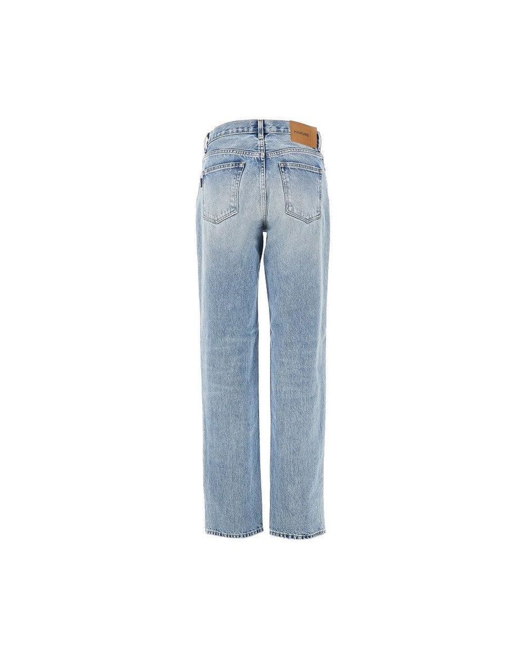 Haikure Blue 'Lisa' Straight Leg Jeans