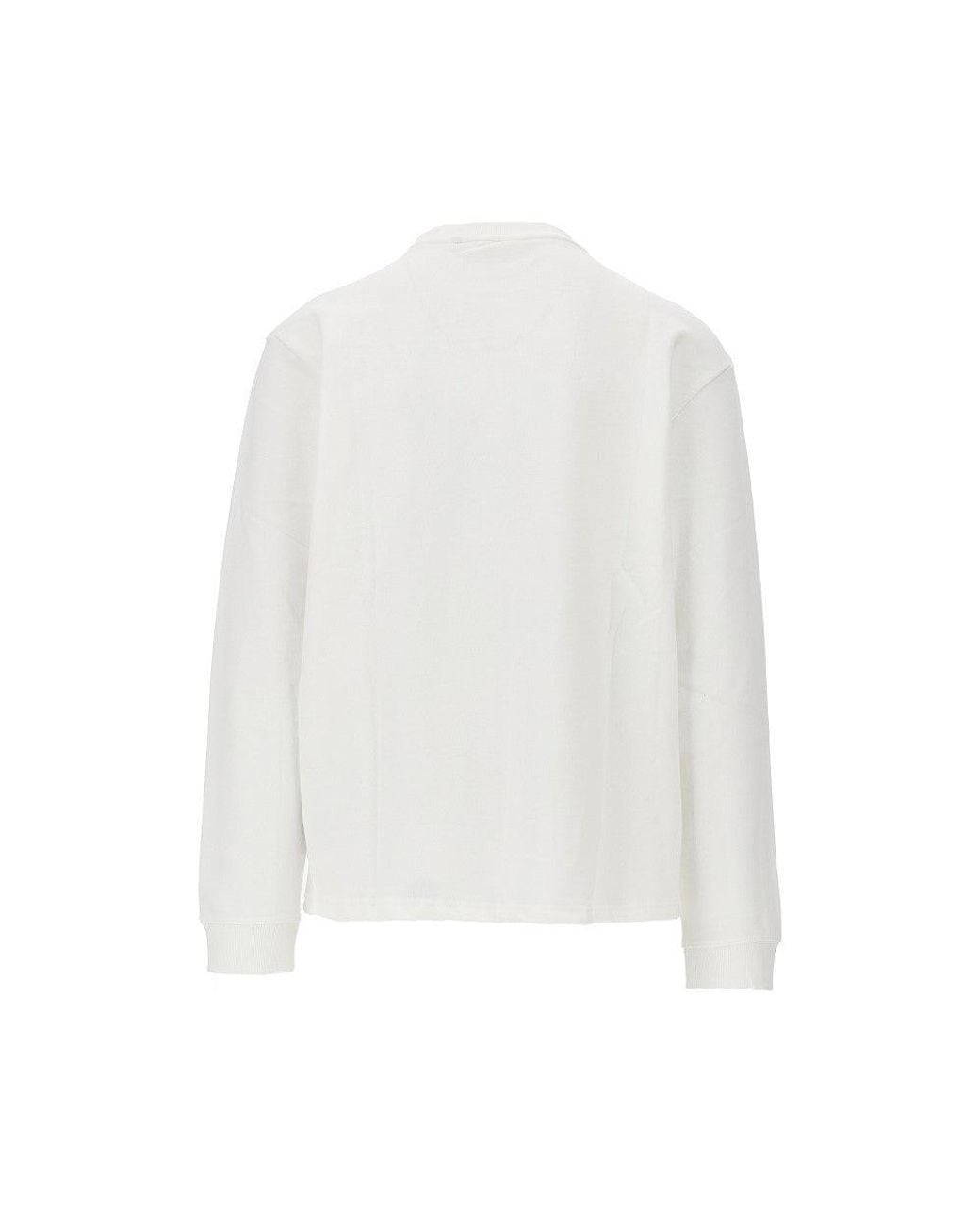 Prohibited White 'College Days' French Terry T-Shirt for men