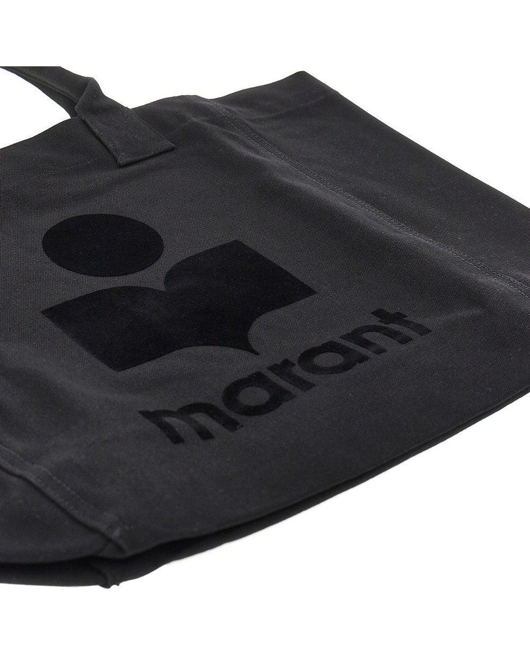 Isabel Marant Black 'Yenky' Canvas Tote Bag