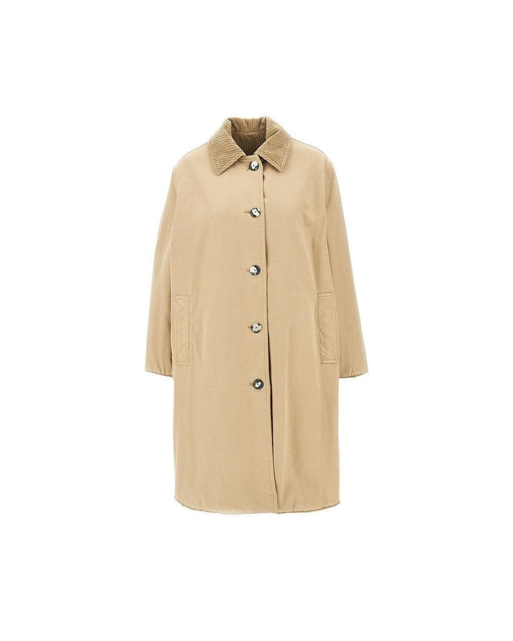 The Row Natural 'Etoli' Reversible Cotton Coat
