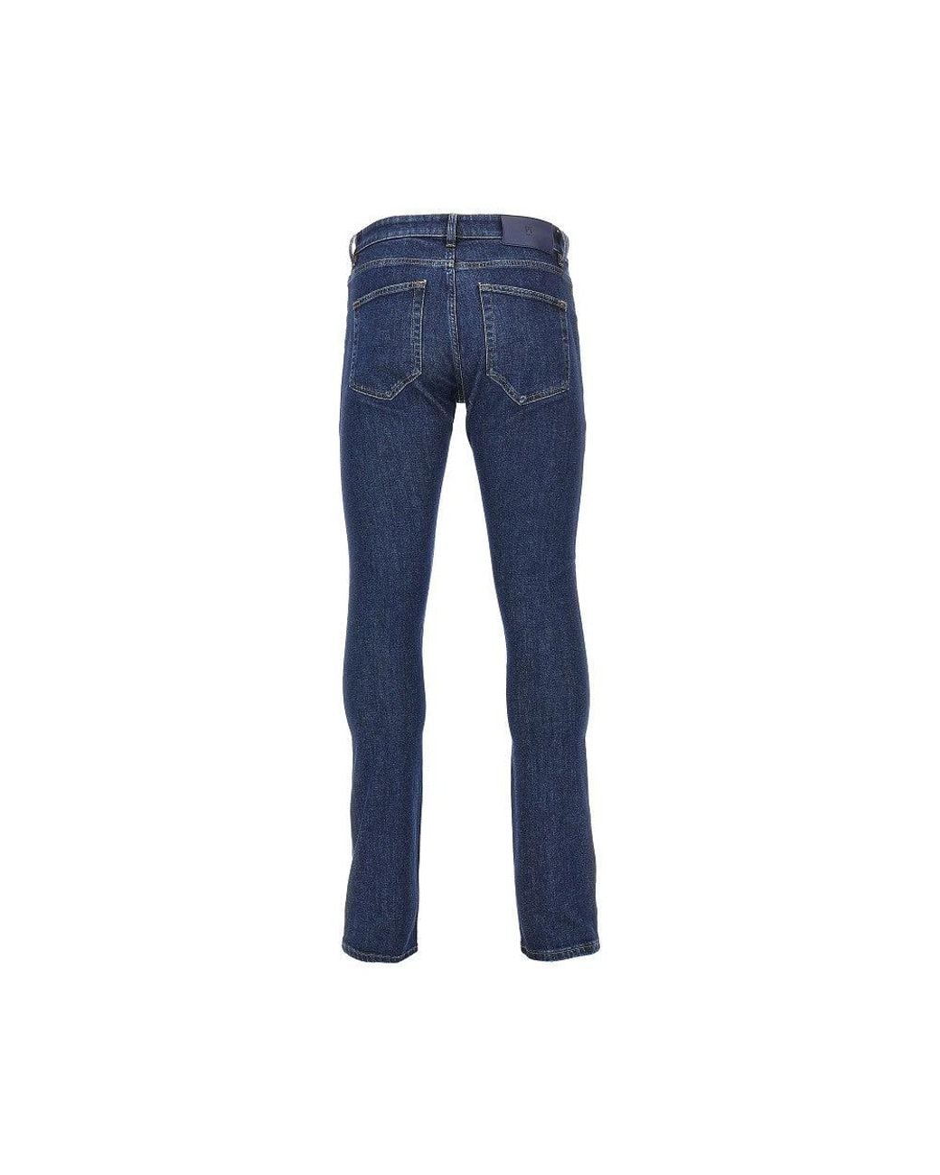 PT Torino Blue 'Jazz Updated' Five-Pocket Jeans for men