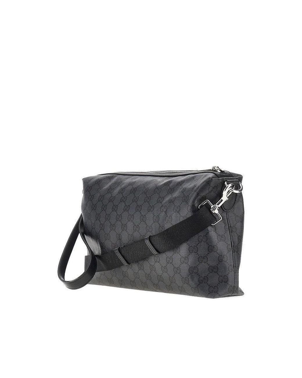 Gucci Gray Gg Supreme Medium Bag for men
