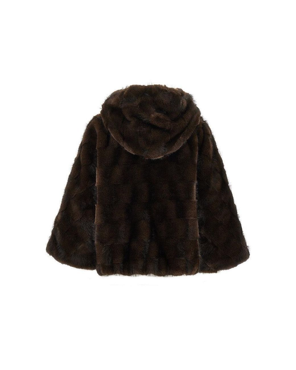 Pinko Black Faux Fur Blouson Jacket