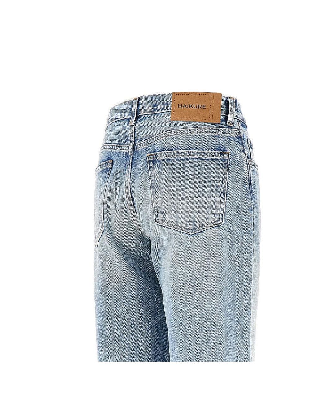 Haikure Blue 'Lisa' Straight Leg Jeans