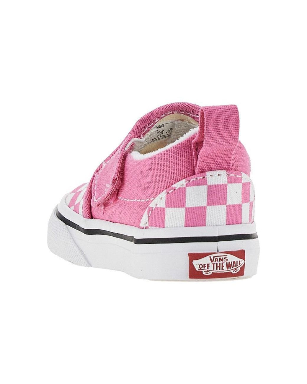 Vans Pink Slip-On V Sneakers Kids