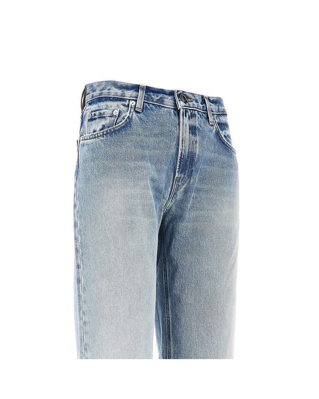 Haikure Blue 'Lisa' Straight Leg Jeans