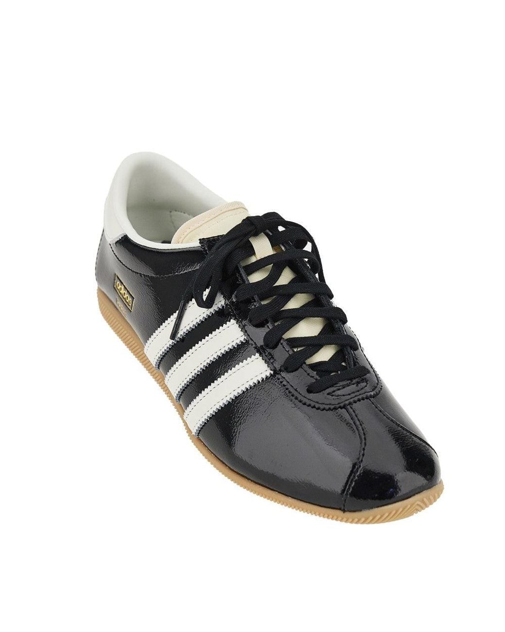 Adidas Originals Black 'Paris' Patent Leather Sneakers 8 for men