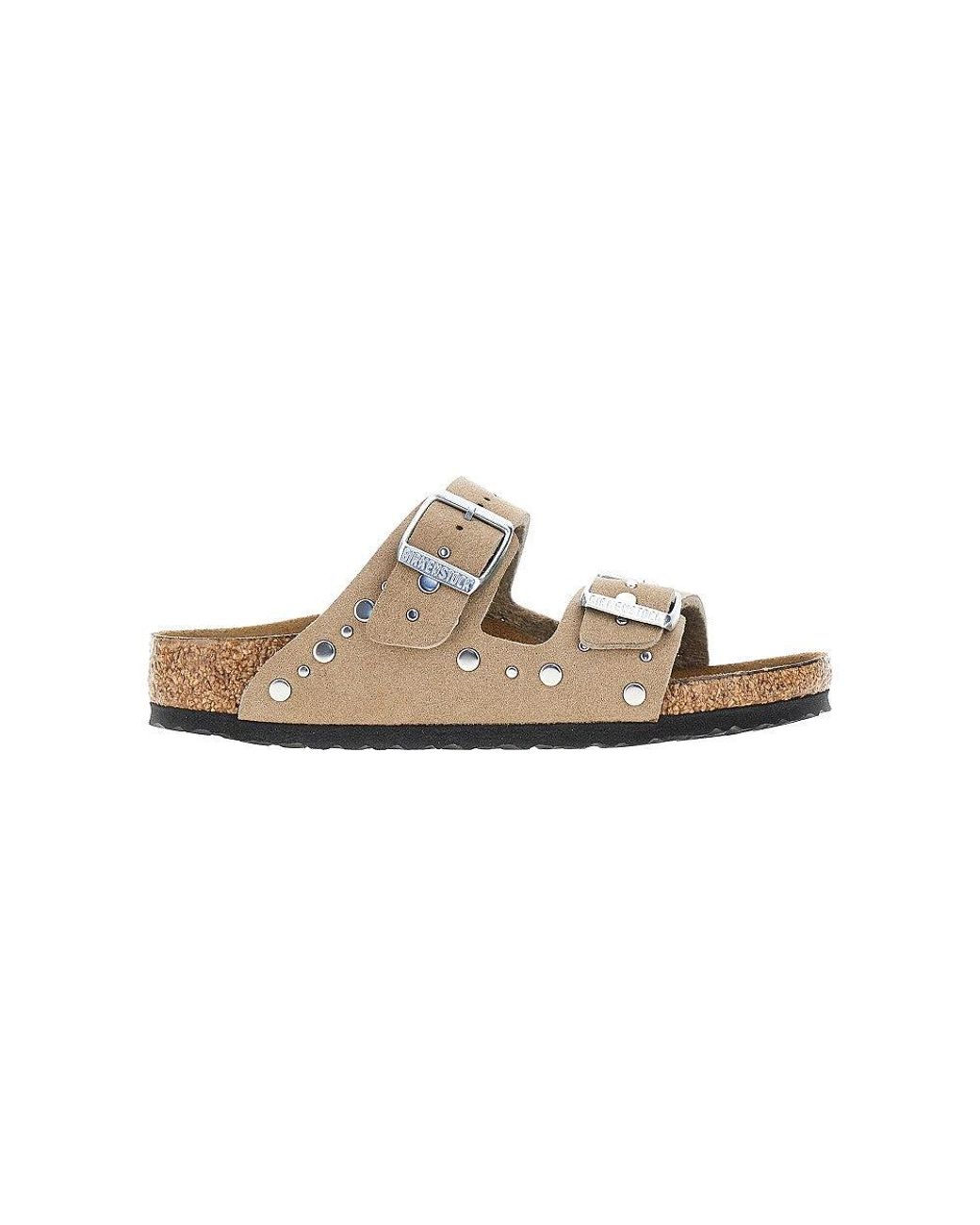 Birkenstock Multicolor 'Arizona' Rivets Slides Kids