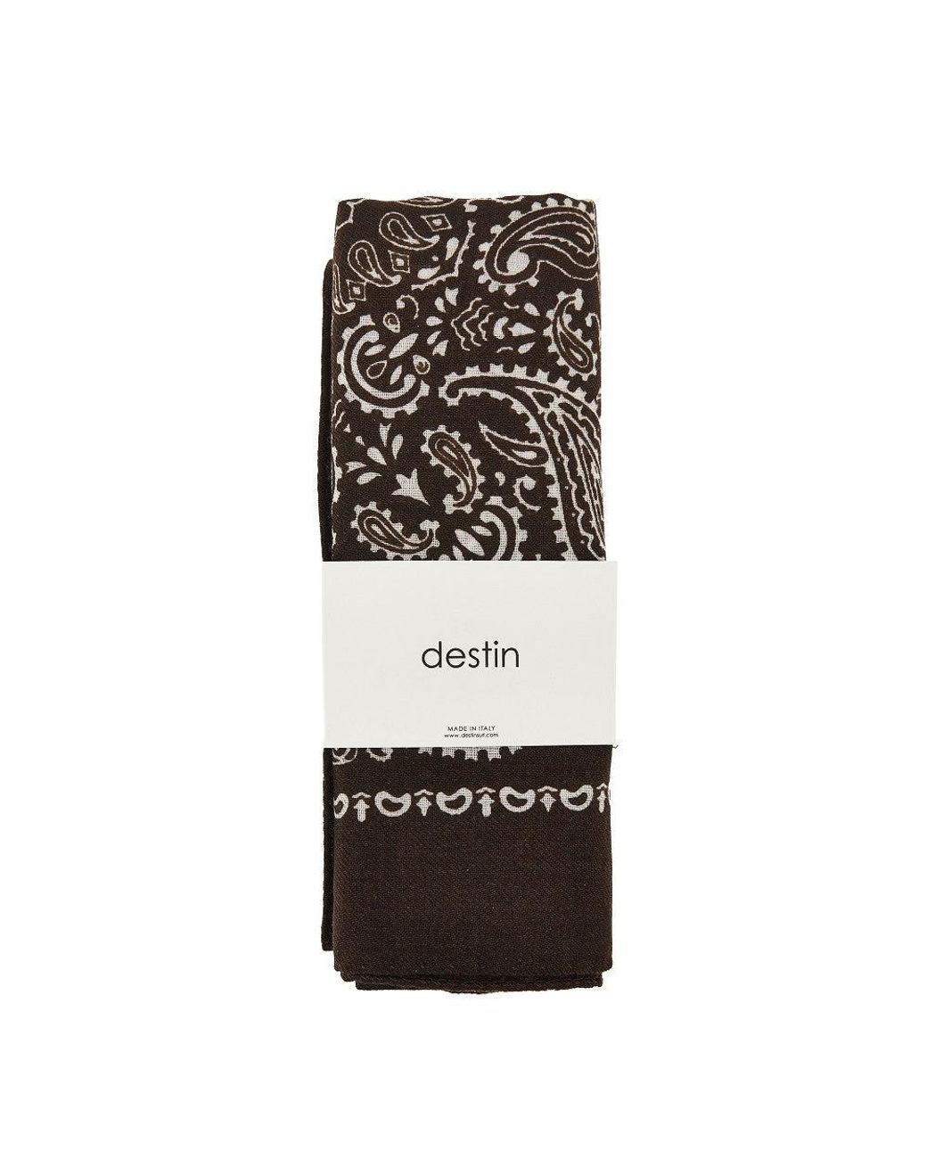 Destin Gray 'Judy' Wool Squared Scarf for men