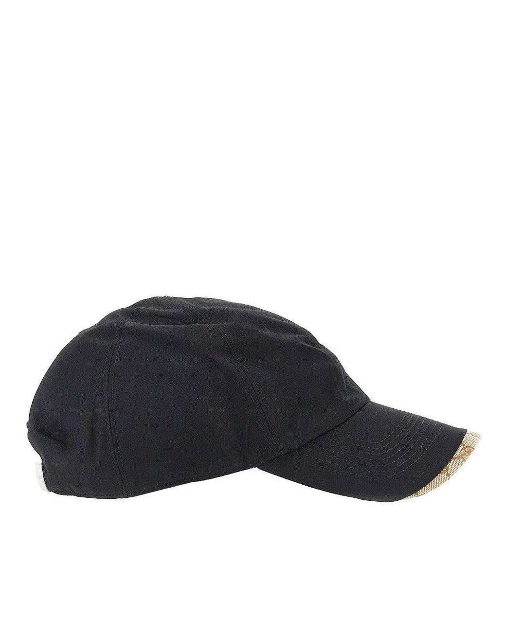 Gucci Blue Cotton-Blend Baseball Cap for men
