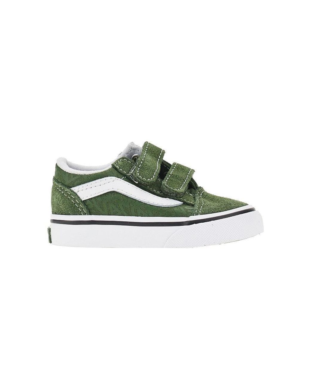 Vans Green 'Old Skool V' Sneakers for men