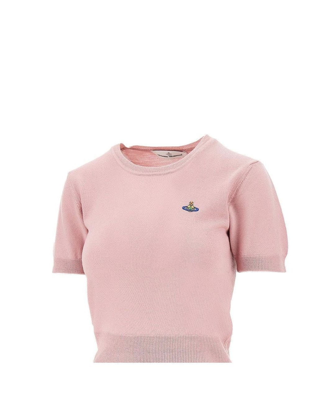 Vivienne Westwood Pink 'Bea' Knitted T-Shirt